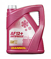 MANNOL Antifreeze AF12+ Longlife 4112 Антифриз концентрат червоний 5 л