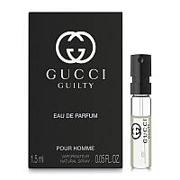 Gucci Guilty Eau de Parfum Pour Homme Парфюмированная вода (пробник) 1.5ml (3614229382174)