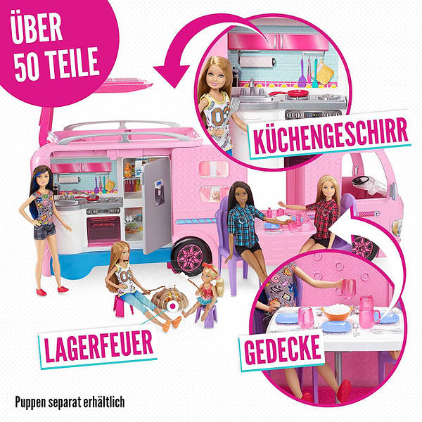 Barbie Camper FBR34 TOYSDNEPR 1443606095