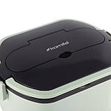 Ланч бокс обідній Kamille KM-2138ZL 750мл Зелений Компактний контейнер для їжі Ланч бокс для школи, фото 6