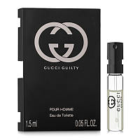 Gucci Guilty Eau de Toilette Pour Homme Туалетная вода (пробник) 1.5ml (3614227392441)