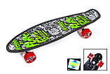 Penny Board "Pure Evil" Світяться колеса, фото 3