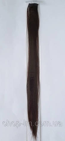 Пасмо накладна для волосся (чорна) 50 см, дитяча зачіска, фото 1