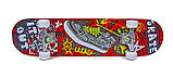 Скейтборд "РаSkate It Outдуга" із захистом у комплекті. Навантаження до 85 кг, фото 2