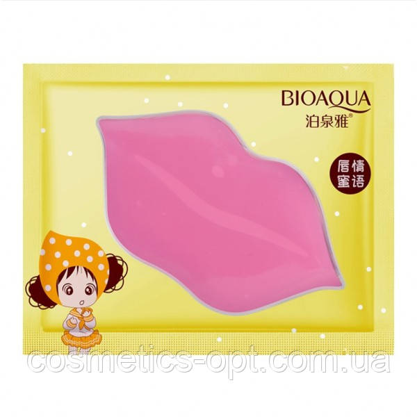 Патчі для губ з екстрактом грейпфрута Bioaqua Grapefruite Lip Mask, 8 g, фото 1