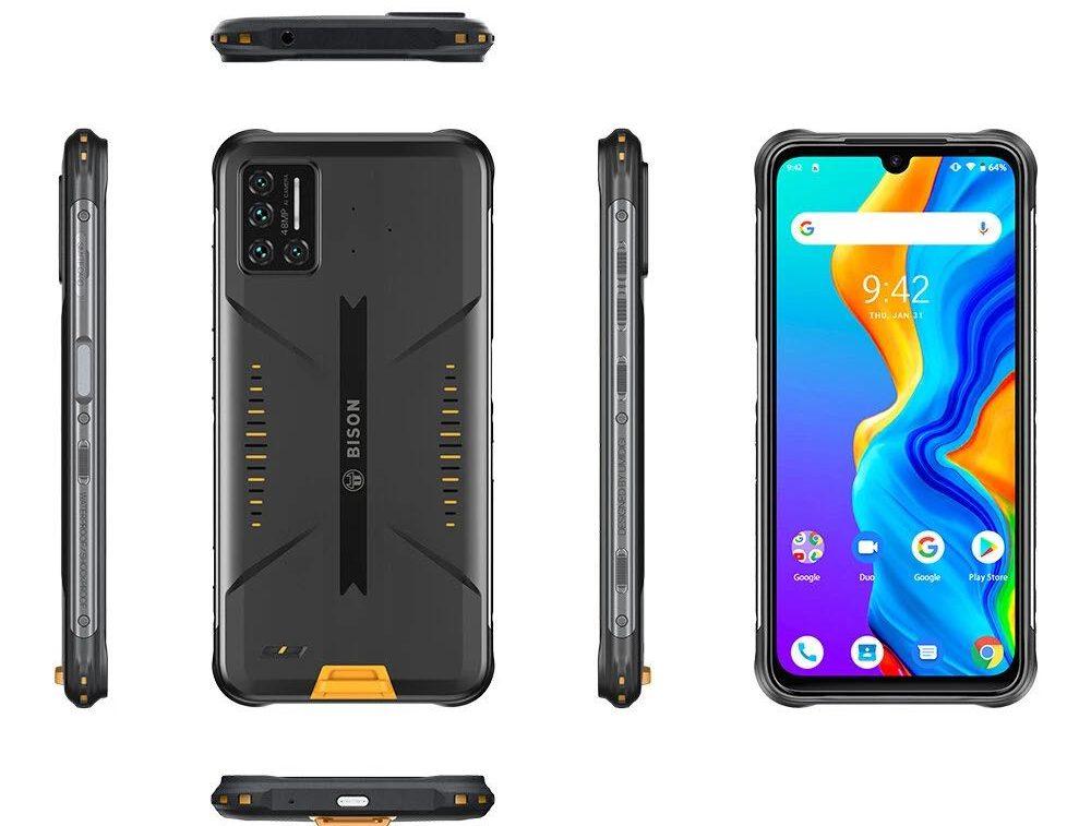 Umidigi Bison 8/128Gb Lava Orange/Yellow, IP69K, NFC, 5000 mAh, Android 11, Дисплей 6.3", Umidigi Bison 2021 - фото 10 - id-p1443632029