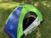 Палатка кемпинговая Camping Tent 21M YB-3024-A Сине-зеленая 20х11х10