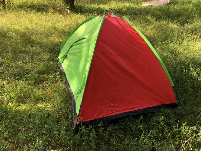 Палатка Camping Tent 21.5M YB-3025-B 20х15х11 Красно-зеленая (ID ...