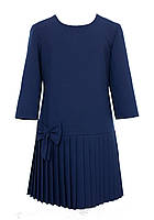 Платье школьное для девочки SLY 209/S/18 синее 146