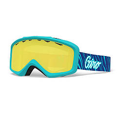 Дитяча гірськолижна маска Giro Grade Glacier Stripes лінза Yellow Boost S1
