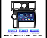 Junsun 4G Android магнітолу для Hummer H3 1 2005-2010 H2 E85 2007 — 2009 2+32 4G H2  07- 09, фото 2