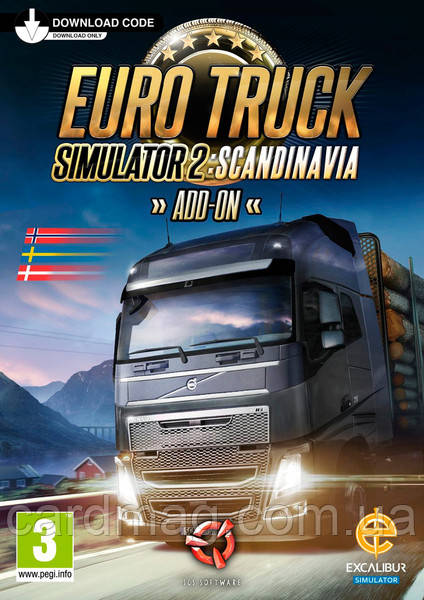 Euro Truck Simulator 2: Scandinavia (Ключ Steam) для ПК
