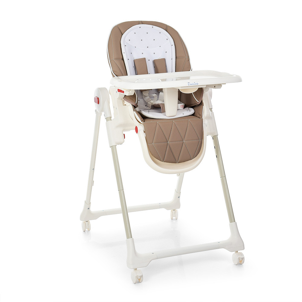 Стільчик для годування El Camino ME 1037 Crystal Stars Latte, фото 1
