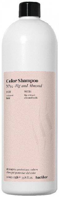 Шампунь для фарбованого волосся Інжир і мигдаль FarmaVita Back Bar Color Shampoo Fig And Almond No01
