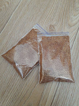 Блискітки. Гліттер. Колір оранжевий. 50г