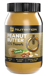 Арахісова паста Go On Nutrition Peanut butter smooth 100% 900 g