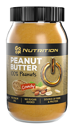 Арахісова паста Go On Nutrition Peanut butter crunchy 100% 900 g