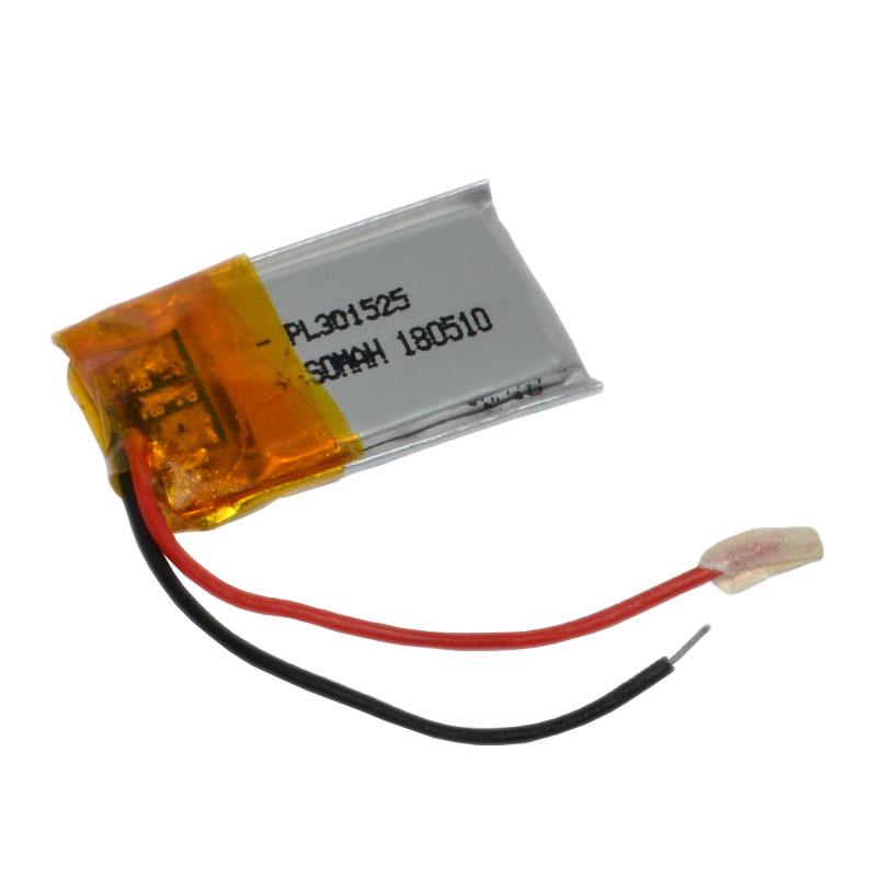 Акумулятор універсальний 301525 (Li-ion 3.7 В 50мА/год), (3х15х25 мм)