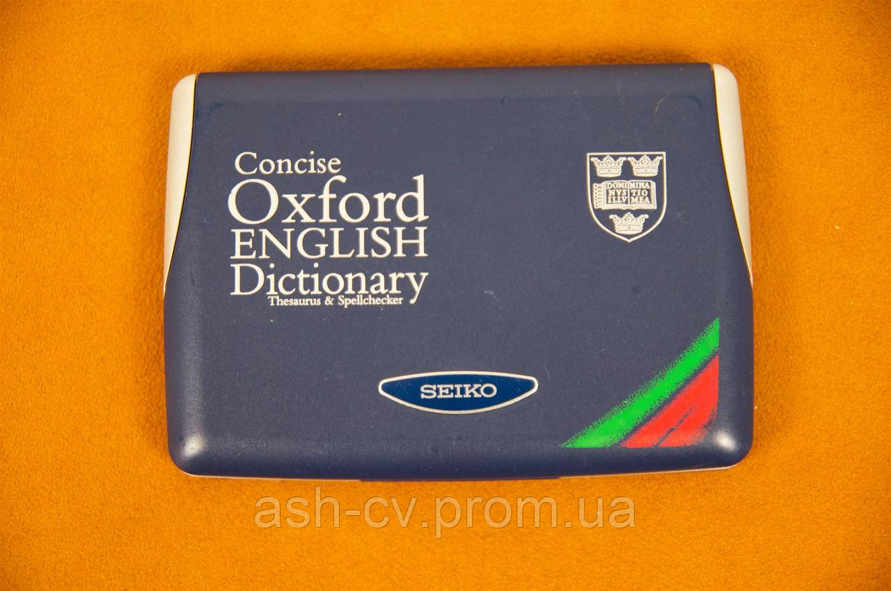 SEIKO ER6100 Concise Oxford Dictionary Thesaurus and Spellchecker (ID