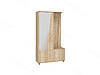 Передпокій Тріумф МДФ. Шафа та вішалка для одягу, фото 4