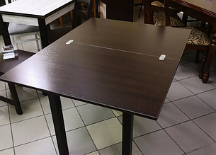Стіл розкладний для кухні зі скляною стільницею Ажур Fusion Furniture, колір венге / скло УФ 06 161, фото 3