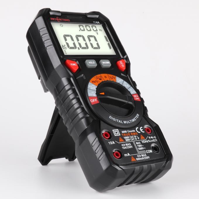 Мультиметр цифровий Richmeters RM114A True RMS NCV 6000 відрахунків, ліхтарик