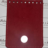 Клапан для міні сумочки 10*14. "Слон". Колір "Червоний", фото 2