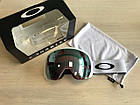 Гірськолижна маска Oakley Flight Path L (XL) Matte White Лінза Prizm Sapphire Iridium, фото 4