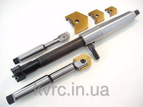 Сверло перовое сборное к/х ф 65-80 мм (державка для перовой пластины) КМ 5 длина 330/170 мм