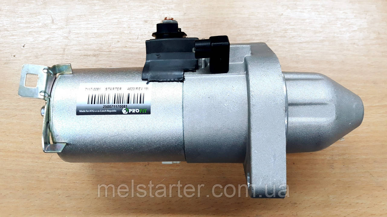 Стартер 7117-0081 (Mitsuba, HONDA, MITSUBISHI) 12В, 1,6кВт, 9Z