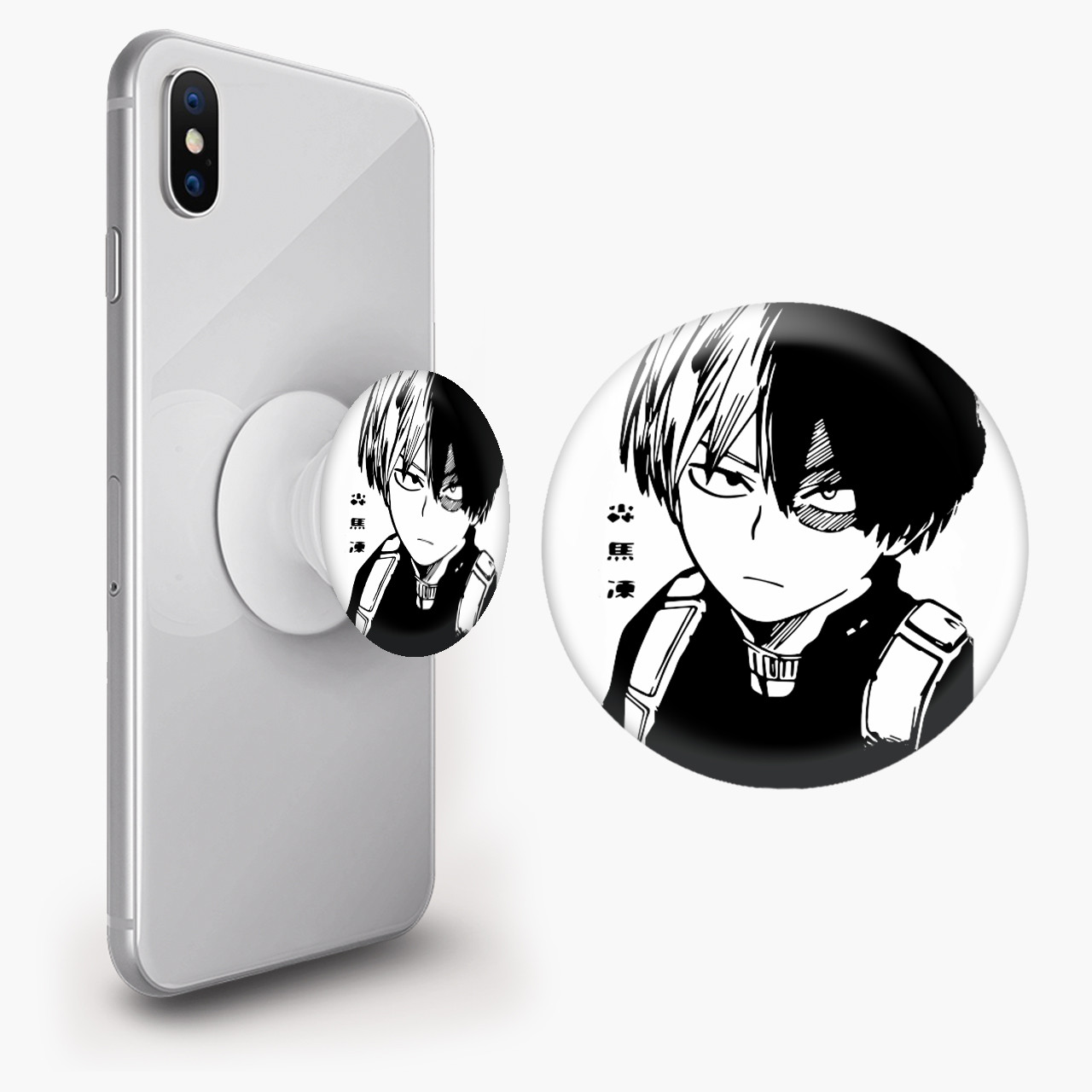 Тримач для смартфона попсокет (Popsockets)  Шось Моя геройська академія (Shoto My Hero Academia)