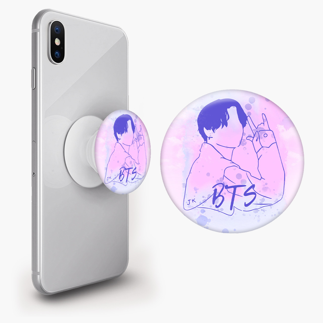 Тримач для смартфона попсокет (Popsockets)  Чон Джонгук БТС (Jungkook BTS)