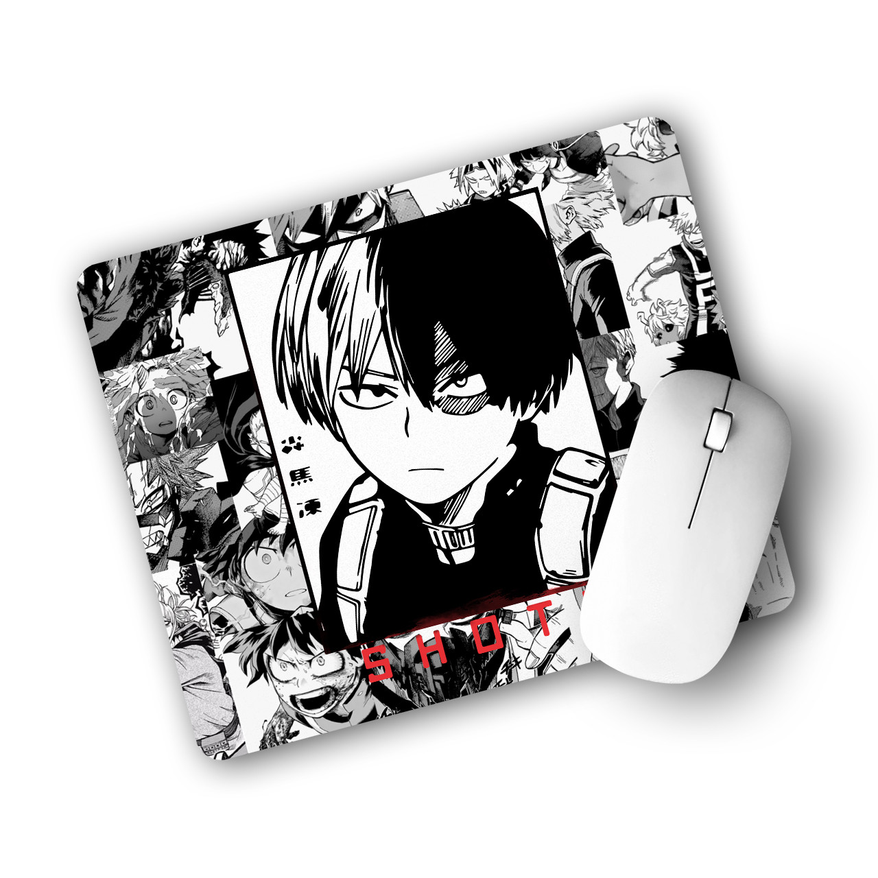 Килимок для мишки Шось Моя геройська академія (Shoto My Hero Academia), коврик комп'ютерний