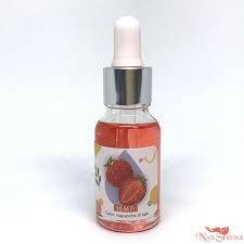 Олія для кутикули "Полуниця", 15 мл із піпеткою. Crismo Professional.