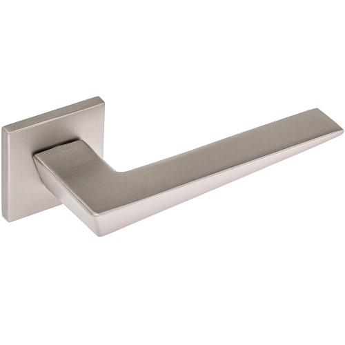 Дверні ручки PRIUS Прима А527 R78 (тонка троянд.) MSN матовий нікель, фото 1