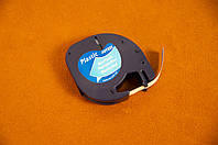 Картридж с пластиковой лентой для термопринтеров DYMO Label Tape 12mm x 4m (№1)