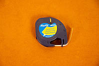Картридж с пластиковой лентой для термопринтеров DYMO Label Tape 12mm x 4m (№7)