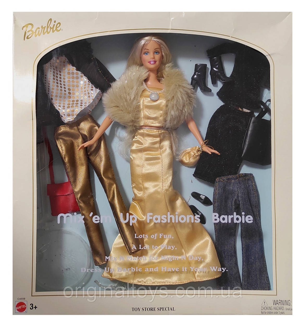 Колекційна лялька Барбі Barbie Mix'em Up Моди 2003 Mattel C4559