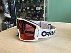 Гірськолижна маска Oakley Line Miner M (XM) Factory Pilot White Лінза Prizm Torch Iridium, фото 7