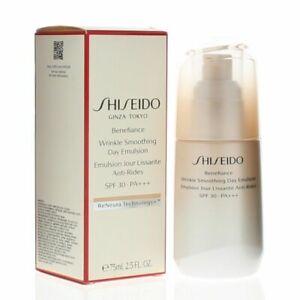 SHISEIDO Shiseido Benefiance Wrinkle Smoothing Day Emulsion емульсія для обличчя 75 мл