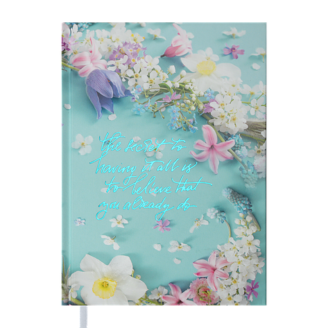 Щоденник недат PRETTY A5 блакитний, фото 1