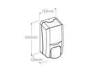 Дозатор рідкого мила наливна 1200мл Merida Harmony, фото 3