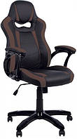 Комп'ютерне ігрове геймерське крісло Комбо Combo Tilt PL-73 Екошкіра eco-30/eco-31 чорний з темно-коричневим