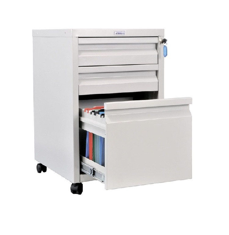 Металева офисна  тумба Практик AP-2 (BA4-65/3) (на колесах)