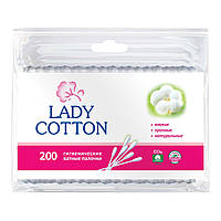 Ватные палочки Lady Cotton 200 шт / уп