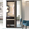 Стильний передпокій Паралель. Шафа для одягу з дзеркалом, фото 4