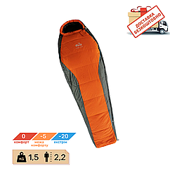 Спальний мішок кокон Fjord Regular (0/-5/-20) Tramp ,UTRS-049R-L Права (R), Всесезонний