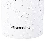 Підставка для ножів Kamille KM-7604BL 18см Білий Підставка для керамічних ножів Підставка для зберігання ножів, фото 6