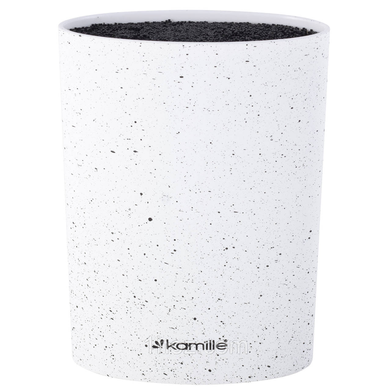 Підставка для ножів Kamille KM-7606BL 22см Білий Пластикова підставка для ножів Кухонний інвентар, фото 1