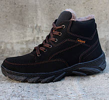 Черевики зимові чоловічі на хутрі утеплені (сгб-5чн)